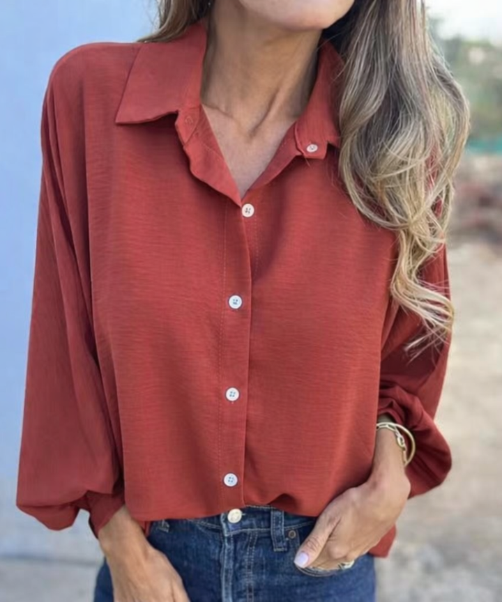 Hollynn | Elegant Button-Up Blouse
