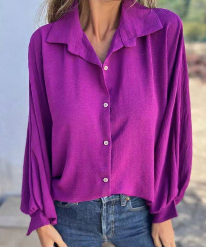 Hollynn | Elegant Button-Up Blouse