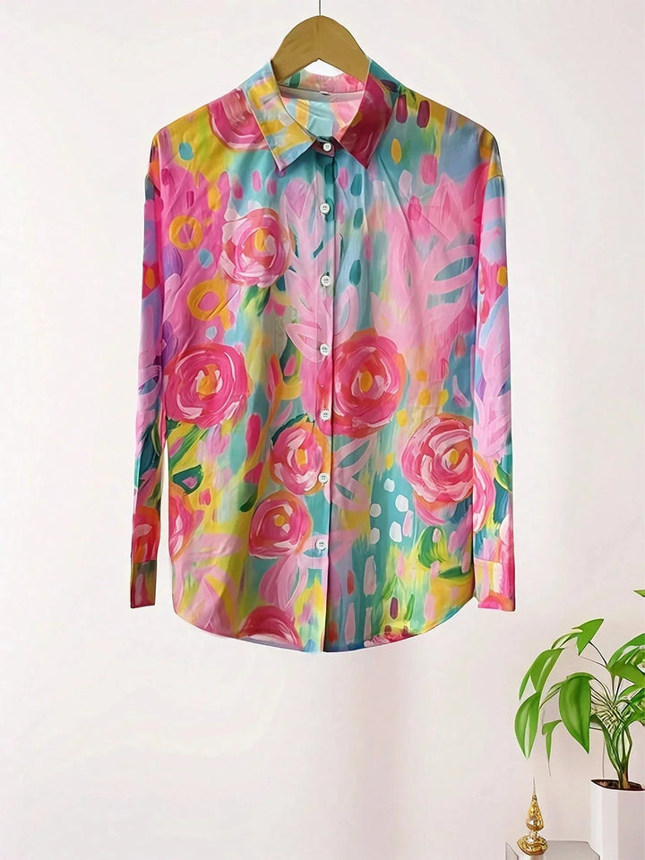 Astrid | Colorful Patterned Blouse